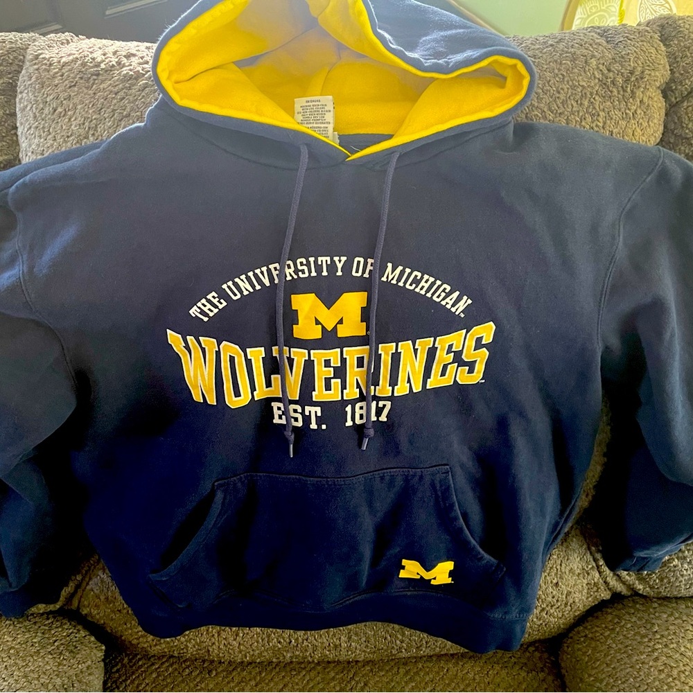 University of Michigan - Wolverines - Men’s Hoodie - Size L